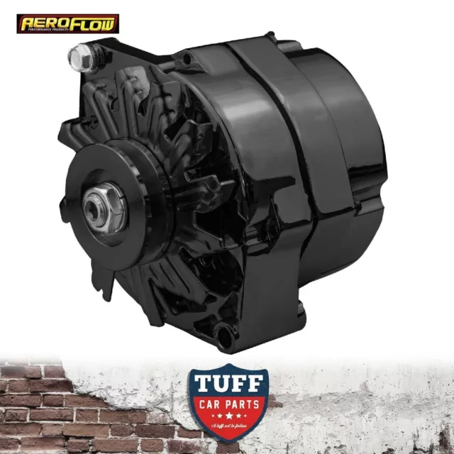 Ford Falcon XD XE XF 6 Cyl 250 Aeroflow Black Alternator 100 Amp Internal Reg