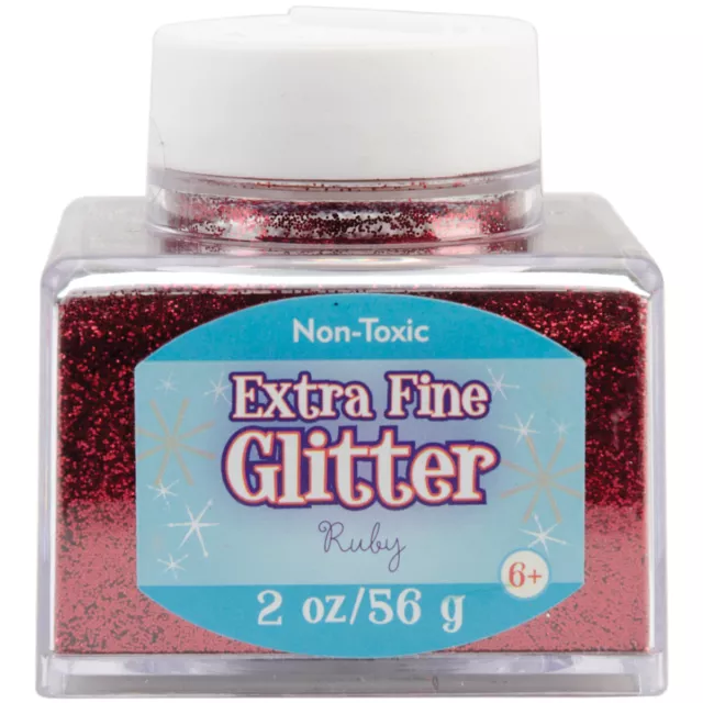 Sulyn extrafeiner Glitzer 2oz-Rubin SUL2FGL-50864