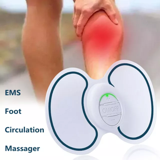 TENS EMS Pulse Foot Circulation Stimulator Massager Booster Leg Body Pain Relief