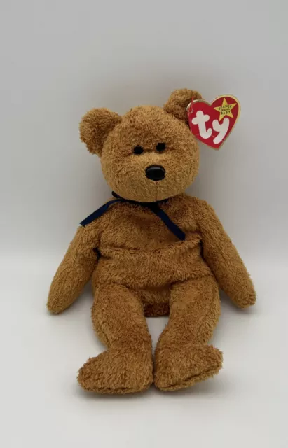 Ty Beanie Baby Fuzz -  Teddybär Stofftier