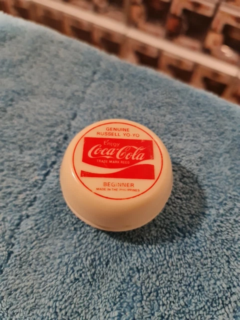 GENUINE RUSSELL BEGINNER YO-YO 1970'S COCA COLA COKE Yoyo