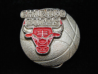 BULLS PE11152 Vintage 1992 Chicago Bulls NBA Basketball SPORTS Commémorative Buckle 