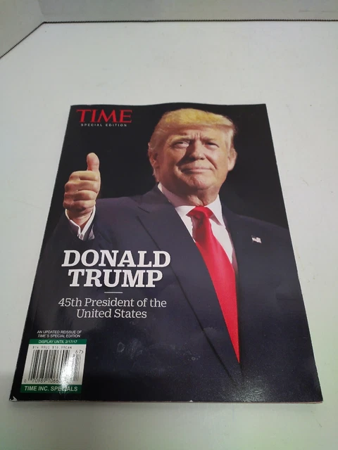TRUMP MAGAZINE Time Magazine Special Edition Donald Trump "NEW" Very Rare