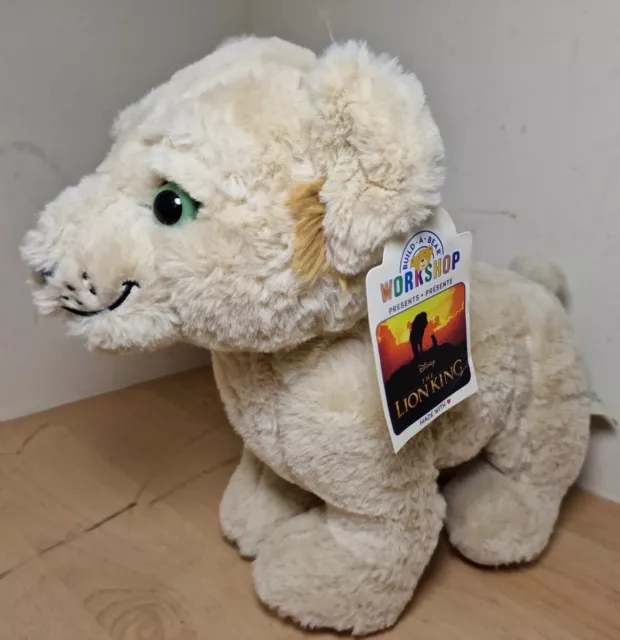 Build A Bear Workshop The Lion King Young Nala Plush Soft Teddy Toy BABW