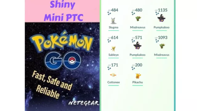 🎃Pokemon 8x Shiny Costume Pumkaboo Pikachu Sableye Cottonee Misdreav P T C 26🎃