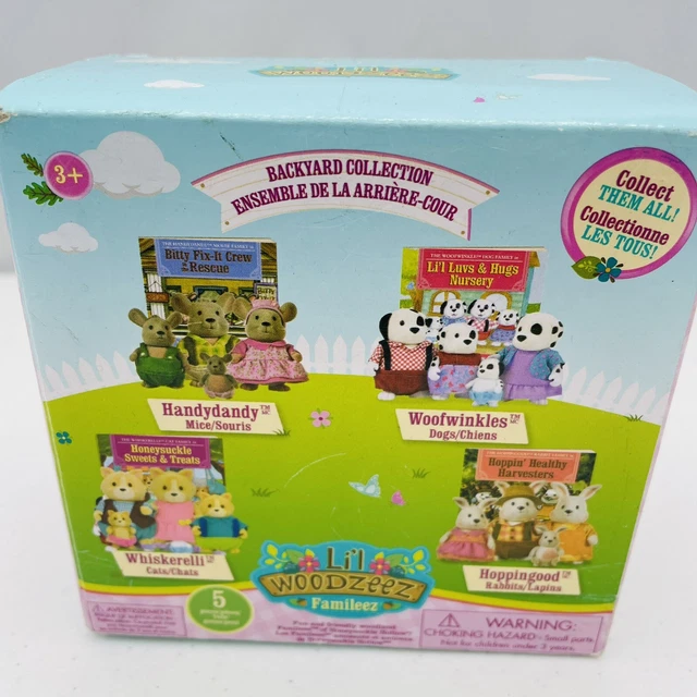 Li'l Woodzeez Miniature Animal Figurine Set (5pcs) 20