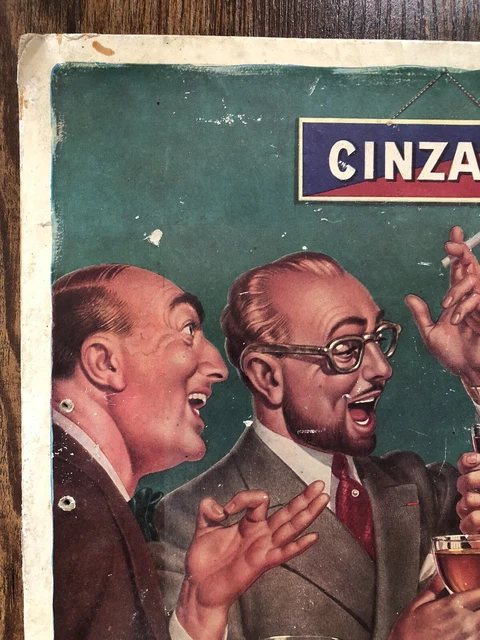 Ancien Dépliant Publicitaire CAMPARI - Tonio Annoni - Lugano - Sport D'été 1960