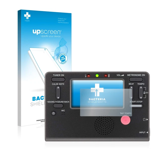 Film Protection Anti-bactérien Mat pour KORG TM-60 Combo Tuner Metronom
