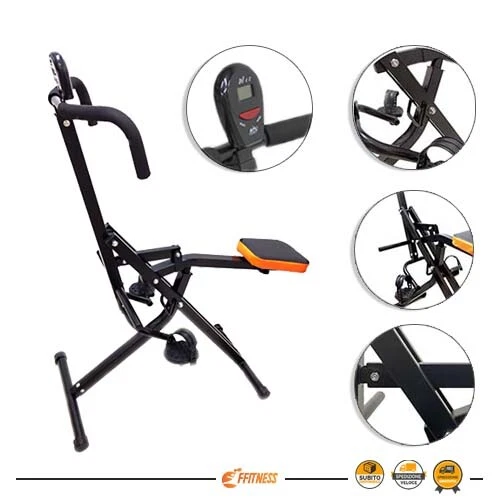 Attrezzo per addominali palestra panca total power crunch