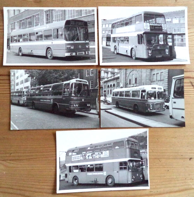 NATIONAL WELSH BUS PHOTOS  CYMRU CENEDLAETHOL x 5 WALES