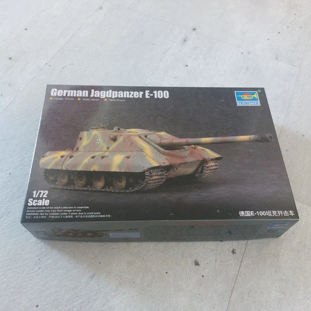 Easy Model 1/72 – Chasseur De Chars ALLEMAND JAGDPANZER E-100 – 35123 – Neuf Figurine Militaire 1/72