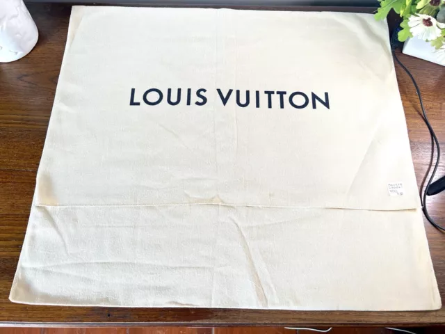 Authentic Louis Vuitton Dust Bag Envelope Flap Style Travel 23x20” Large  (1Piece