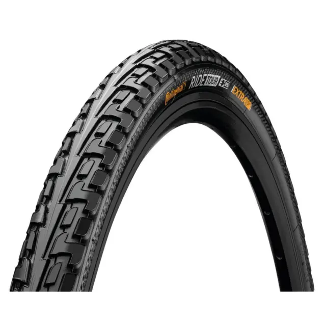 Neumáticos de bicicleta Continental Ride Tour 28x1 3/8x1 5/8" 37-622 trekking negro