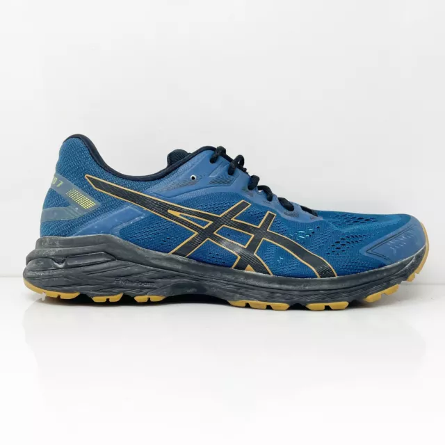 Asics Mens GT 2000 7 1011A181 Blue Running Shoes Sneakers Size 10 W