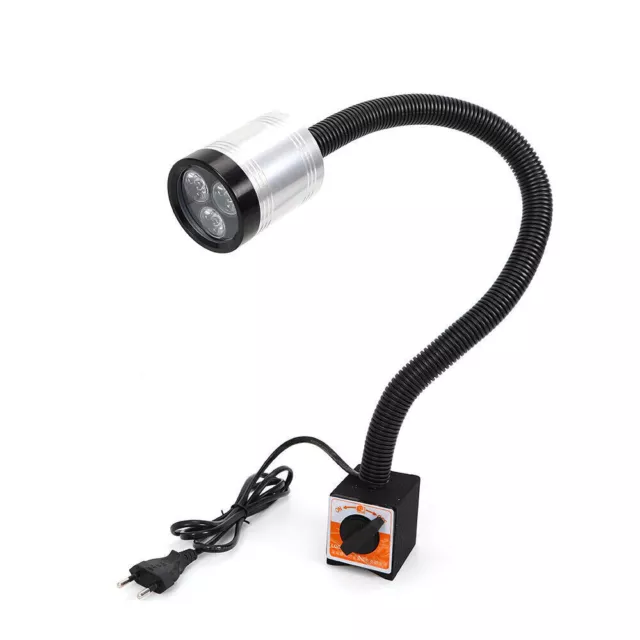 Lampada macchina CNC 6 W spazio base magnetica LED luce da lavoro braccio flessibile DE
