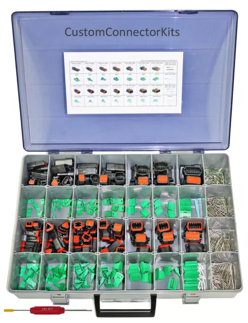 DTE-800 - DT Enhanced Seal 800 Piece Pro Connector Kit, Includes Removal Pick