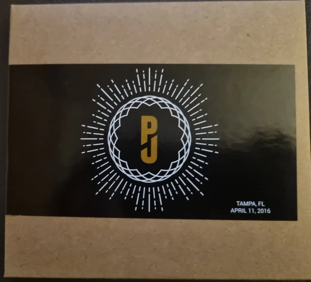 PEARL JAM TAMPA Florida 11th April 2016 3cd Live Factory Pressed EUR 23