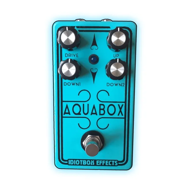IDIOTBOX EFFECTS Aqua Box Octave Fuzz. New From An Authorised Dealer!