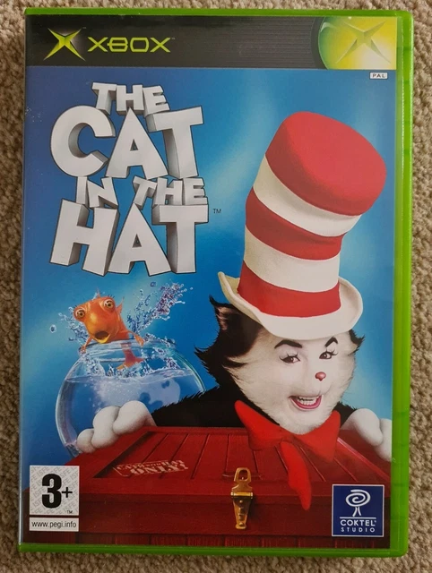 THE CAT IN THE HAT - Based on Movie- Microsoft Xbox Game - PAL - Full
