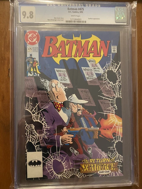Batman #475 CGC 9.8 1st Renee Montoya Question