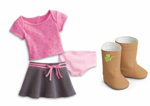 AMERICAN GIRL DOLL 19 INCH OUTFIT New 5 Piece True Spirit Outfit w Boots