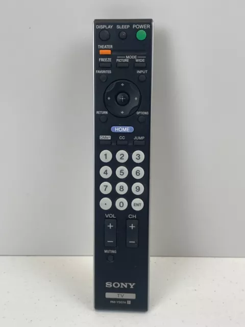 Genuine OEM Sony RM-YD014 Remote Control Bravia TV KDL-52V4100 KDL-42V4100