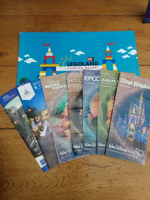 WALT DISNEY WORLD Maps 50th Anniversary - Disney Park Maps 50th Anniversary 2022 Universal.webp