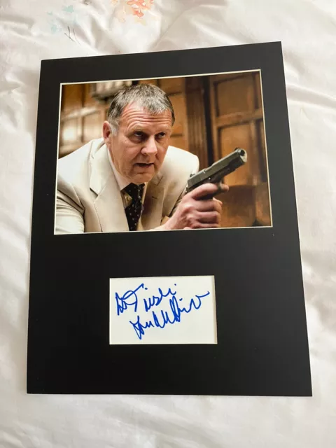 Tom Wilkinson Batman Begins Full Monty Signed Card AUTOGRAPH AFTAL UACC RD