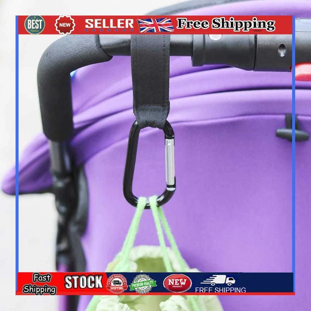 Gancho para cochecito de bebé silla de ruedas de metal cochecito de compras cochecito colgante ganchos