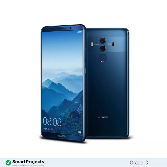 Huawei Mate 10 Pro Bleu nuit 128GB Grade C - Débloqué Smartphone