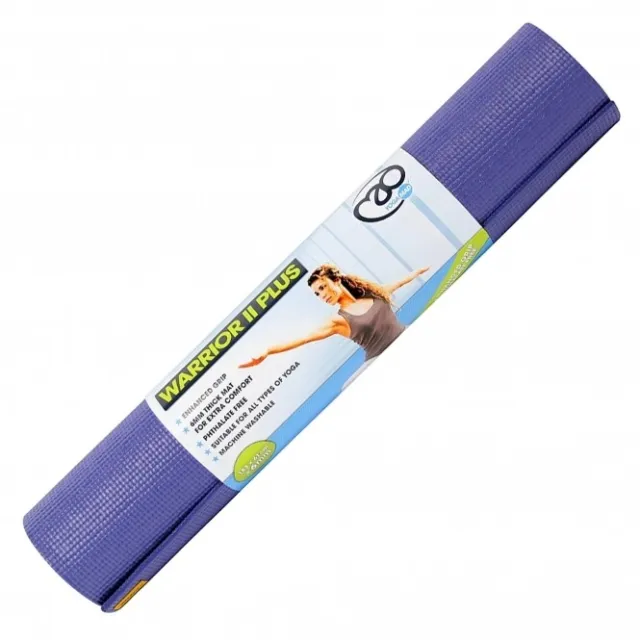 Fitness Yoga Mad : Warrior II Plus Yoga Mat - 6mm - 3 colours available