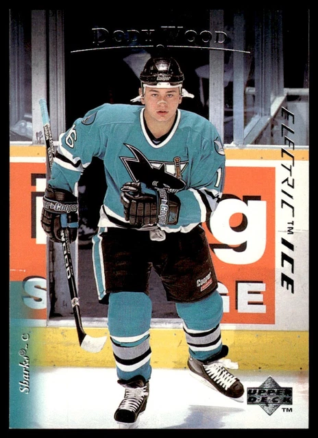 1995-96 Upper Deck Electric Ice Dody Wood San Jose Sharks #415 R86