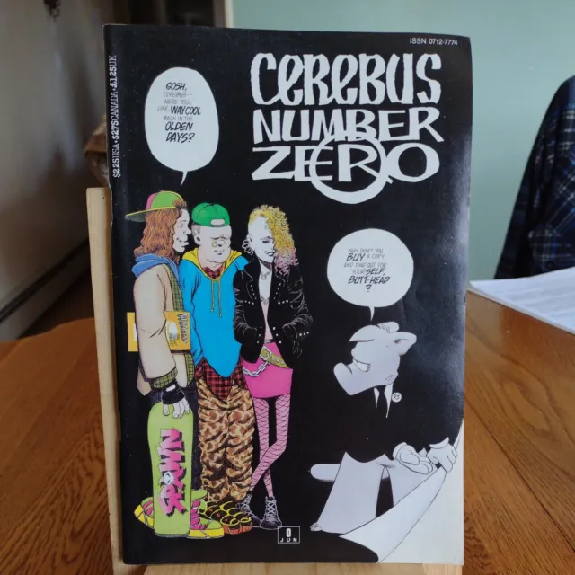 1993 Cerebus Number Zero. #0. Signed & Sketch    Box113