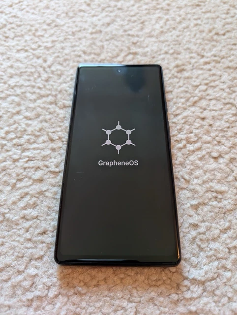 GOOGLE PIXEL 6A 128GB Charcoal Graphene OS-Degoogled