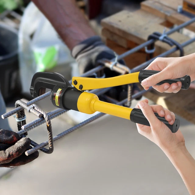 Hydraulic Bar Shears Multi Function Manual Rebar Cut 4 12mm Hydraulic Rebar Cutter Hydraulic - View #2