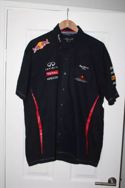 Mens Red Bull Racing F1 Team Shirt Xl Pepe Jeans Infiniti