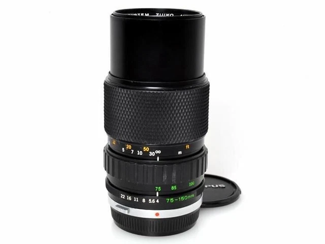 Olympus Om Zuiko Aoto-Zoom 75-150mm F4 Téléphoto Zoom Lens Excellent Japon F/S