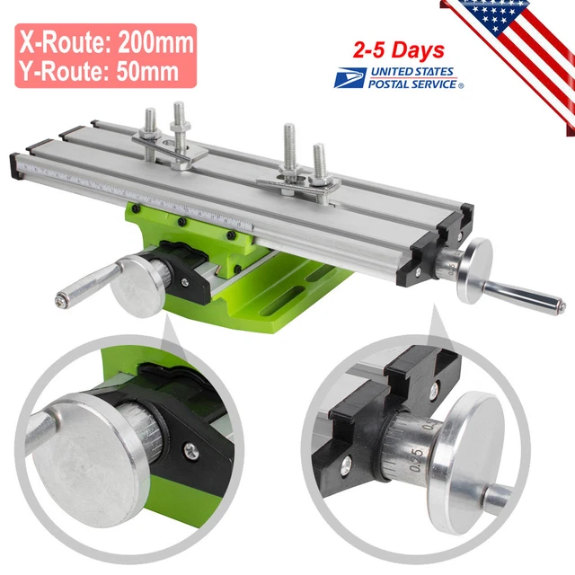 Aluminium Alloy Milling Machine Cross Sliding Table Vise For Lathe Bench Drill