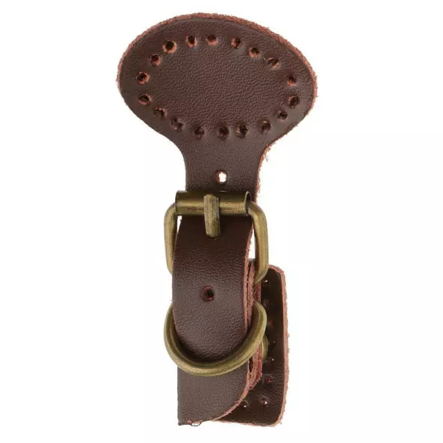 Retro Sew on Leather Snap Fastener Replacement DIY Leather Bag Buckle Coffee