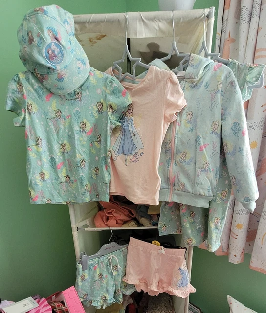 Large Girls Disney Frozen Summer Clothing Bundle age 5-6 years mix & match