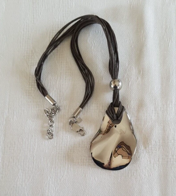 Collier Doré Rond Serti Zirconium Noir - Orus Bijoux