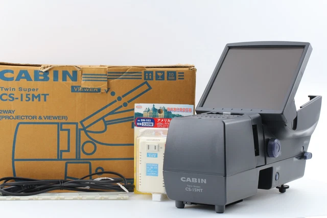 Projecteur De Diapositives CABIN Vintage - Années 1950 - Suisse - Portable