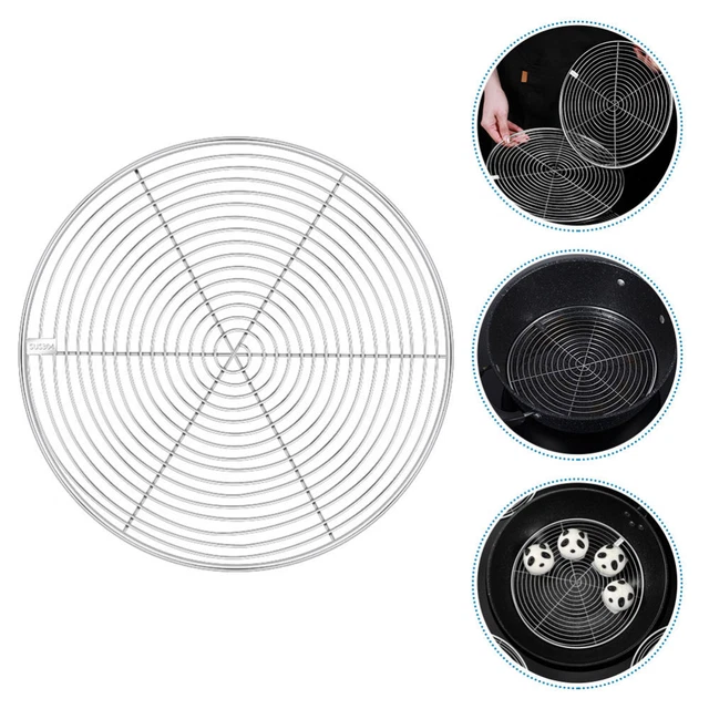 Support à Vapeur En Acier Inoxydable, Support Rond Multifonctionnel De Support Cuisson Plateau Panier Vapeur Robuste Pour Ustensiles Cuisine