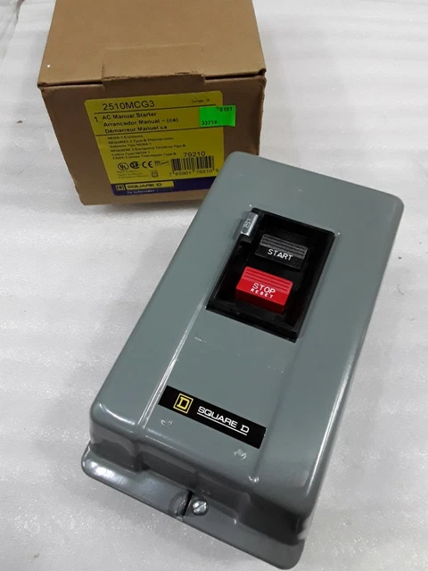 2510Mcg3 Square D 115/460  Manual Starter 575V New