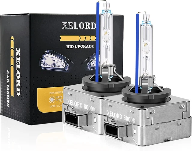 D1S 8000K Xenon Lampada 35W 12V HID Alta Luminosità Auto Fari Lampadine(Confezio