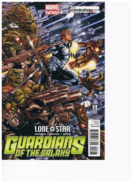 Guardians of the Galaxy #1, Yondu 1, Marvel Previews 20, Groot, Starlord VF/NM y