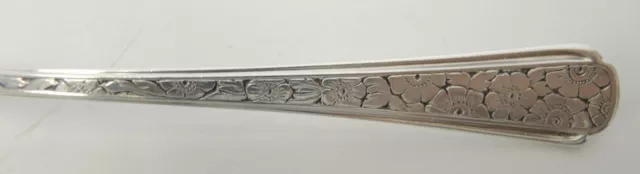 Two Towle Sterling Teaspoons- Old Brocade 2