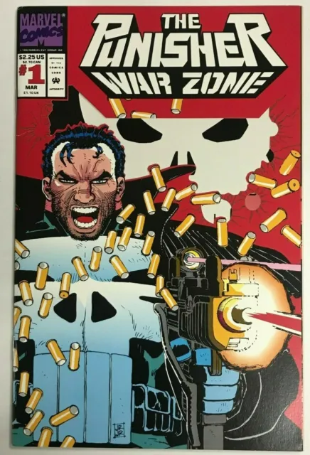 Punisher War Zone#1 Vf/Nm 1992 Marvel Comics