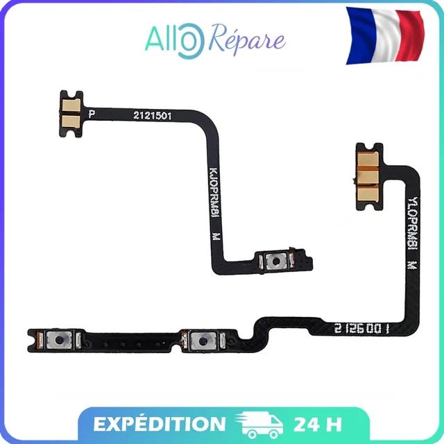 Nappe (Ribbon) Boutons Power/Volume Pour Realme C21 (RMX3201) - Pièce Détachée Neuve
