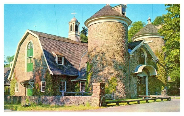 Farmers Museum Cooperstown New York Exterior View Unused Chrome Postcard F10